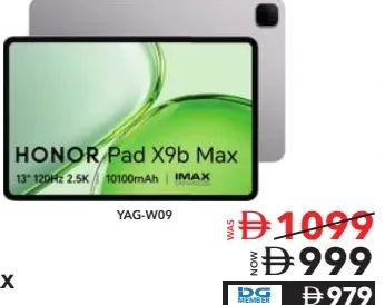 Honor تابلت x9b max