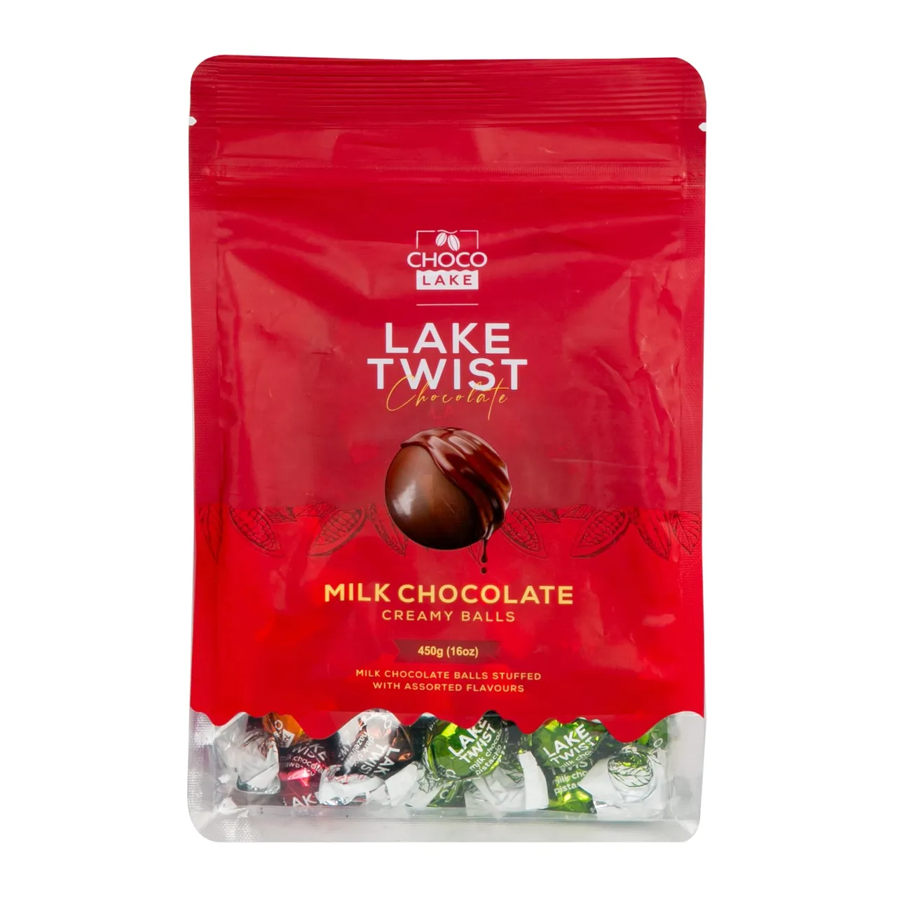 Choco Lake كرة شوكولاتة حليب Twist