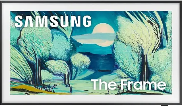 samsung 50-Inch Class The Frame LS03F 4K QLED Smart TV (2025 Model) Slim Fit Wall Mount, Modern Frame Design, NQ4 AI Gen2 Processor, Art Mode