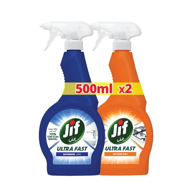 Jif Ultra Fast Cleaner Spray - for Bathroom & Kitchen