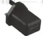 Erd شاحن + USB-C أسود