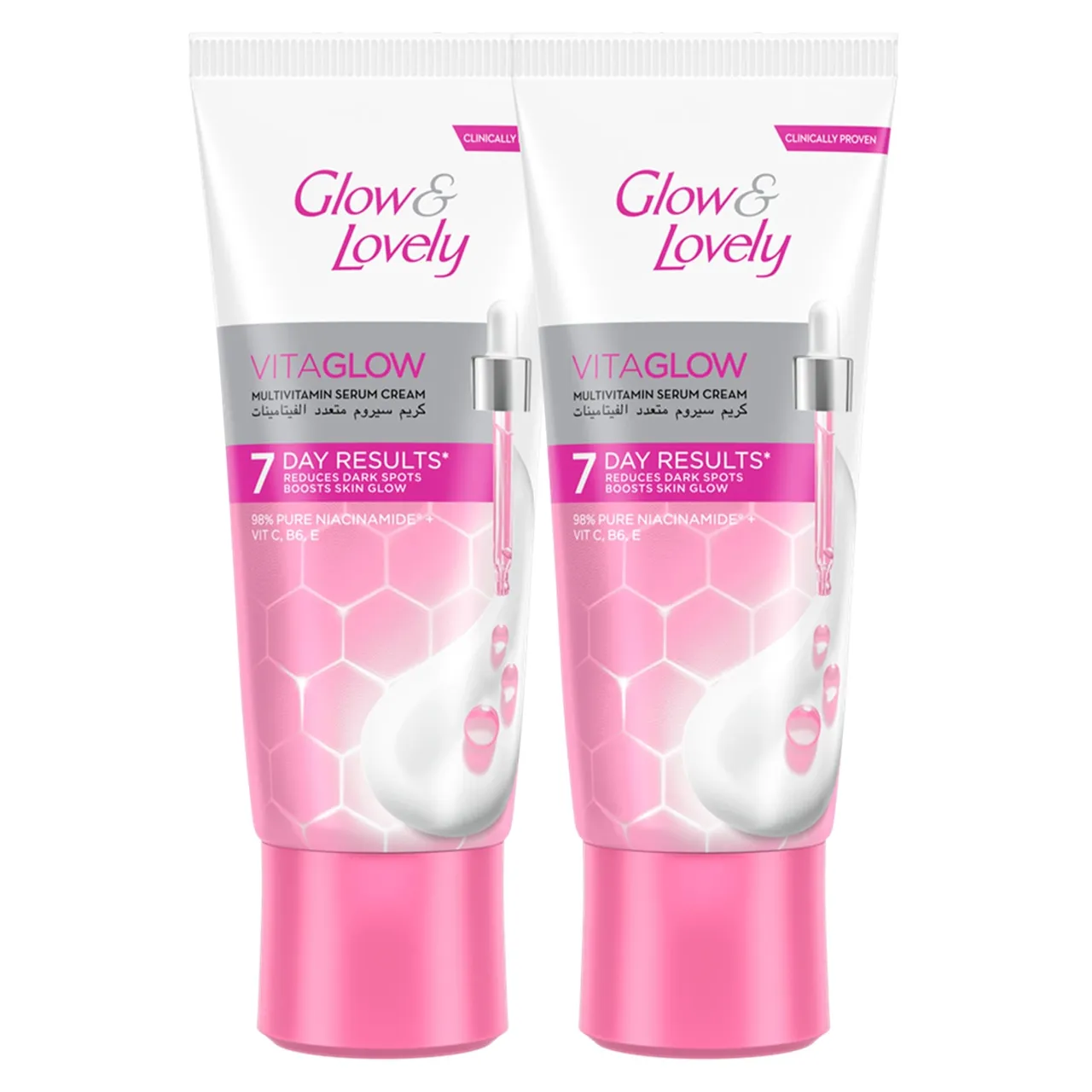 Glow&Lovely كريم سيروم فيتا جلو من