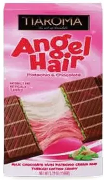 Tiaroma Angel Hair Milk Chocolate Bar Pistachio & Chocolate