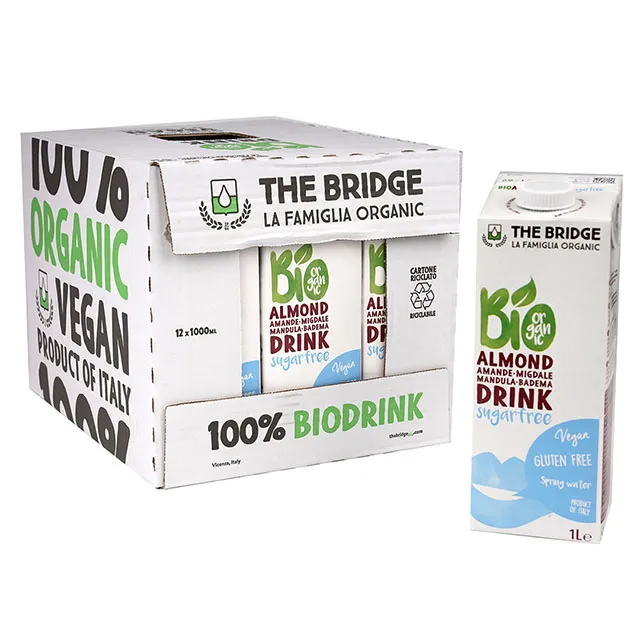 The Bridge Bio حليب اللوز بدون سكر