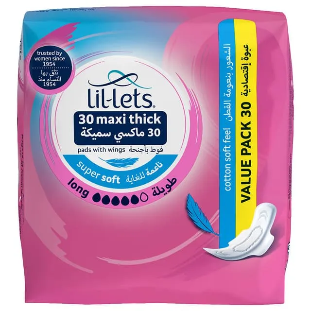 Lil-lets فوطة صحية ماكسي ليلتس