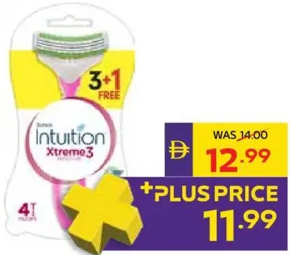 Schick Xtreme 3 Sensitive Intuition Women’s Razors