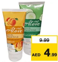 Alove مقشر وجه بالألوفيرا