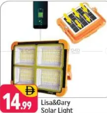 Lisa& Gary Solar Light