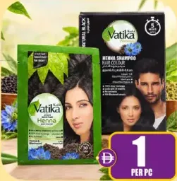 Vatika Henna Shampoo Hair Colour Blk 1