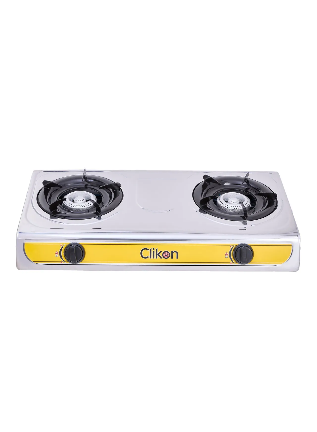 Clikon موقد غاز من الستانلس ستيل
