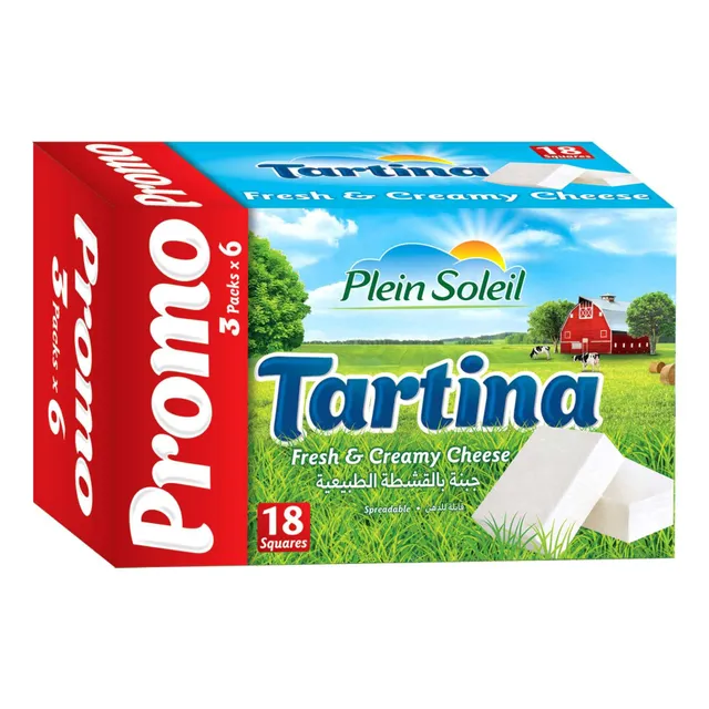 Plein Soleil Tartina Fresh And Creamy Cheese 6 Portions
