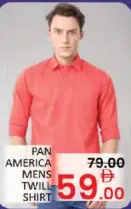 Pan America Mens Twill Shirt
