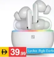 Lycka سماعات أذن RGB