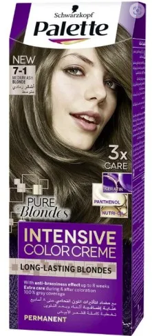 Palette intensive Color Cream 7-1 Med Ash Blonde