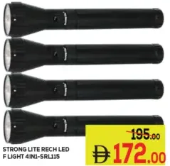 Strong Lite Rech Led F Light 4IN1-SRL115