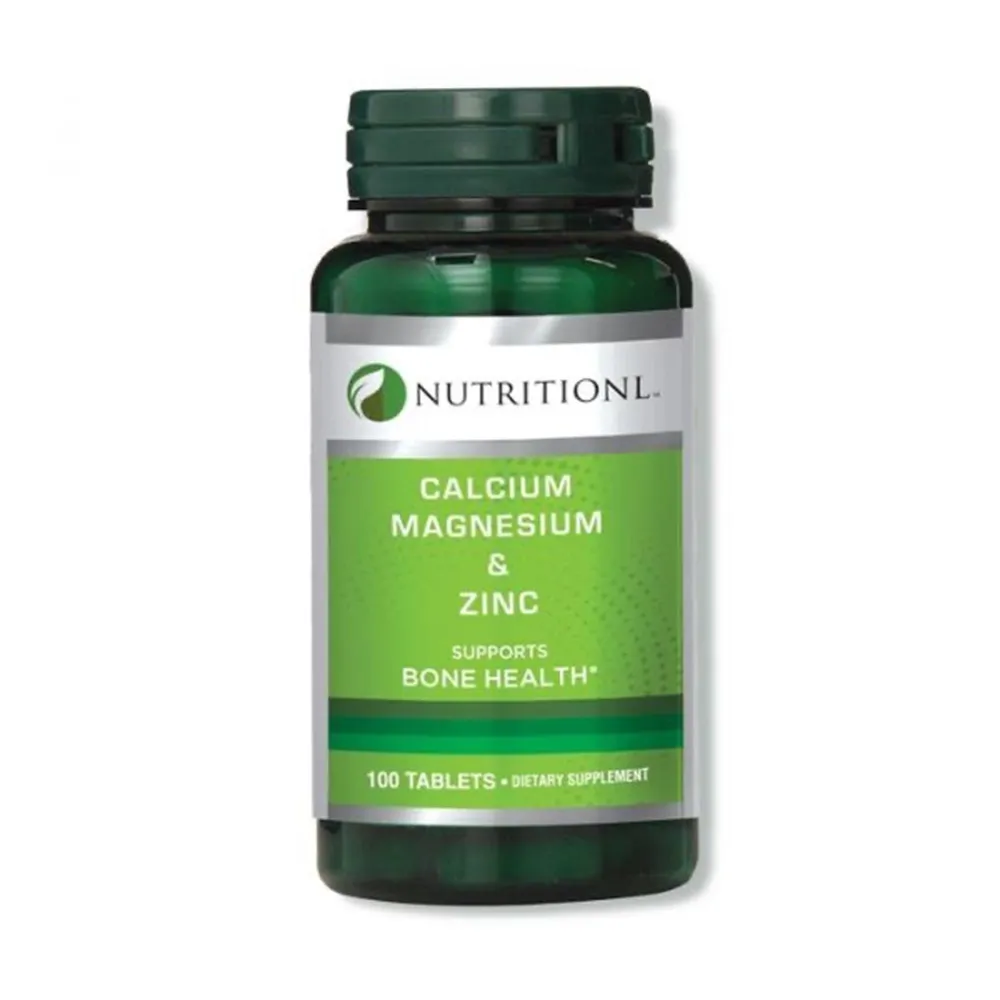 Nutritionl أقراص كالسيوم ومغنيسيوم وزيوت 100 قرص