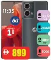 Moto S50 Neo 5G, 12+12GB RAM, 256GB ROM, 50MP, 5000mAh
