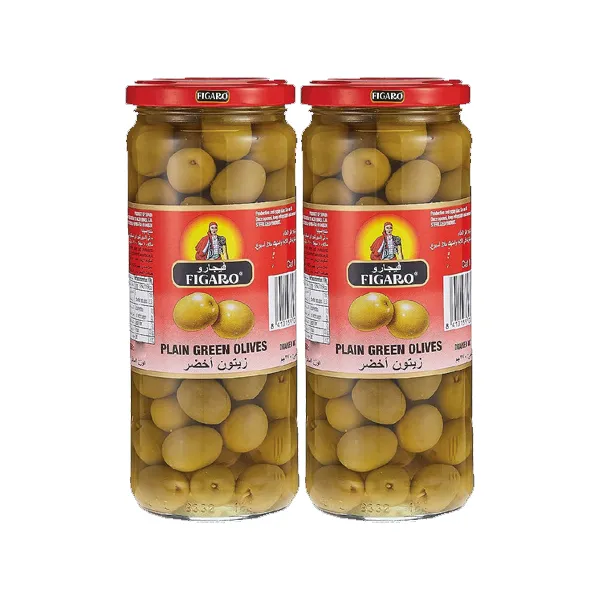 Figaro زيتون أخضر سادة