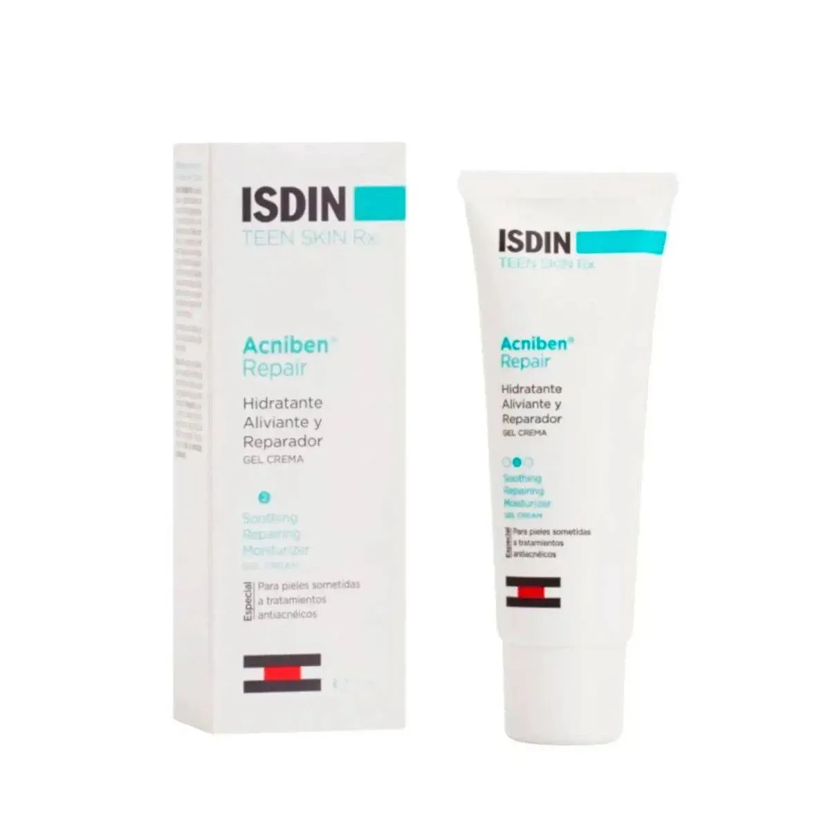 Isdin جل كريم مرطب ومصلح Teen Skin Rx Acniben