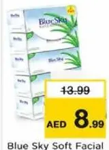 Blue Sky Soft Facial Tissue 2Ply