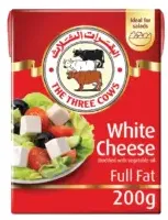 The Three Cows جبنة بيضاء كاملة الدسم