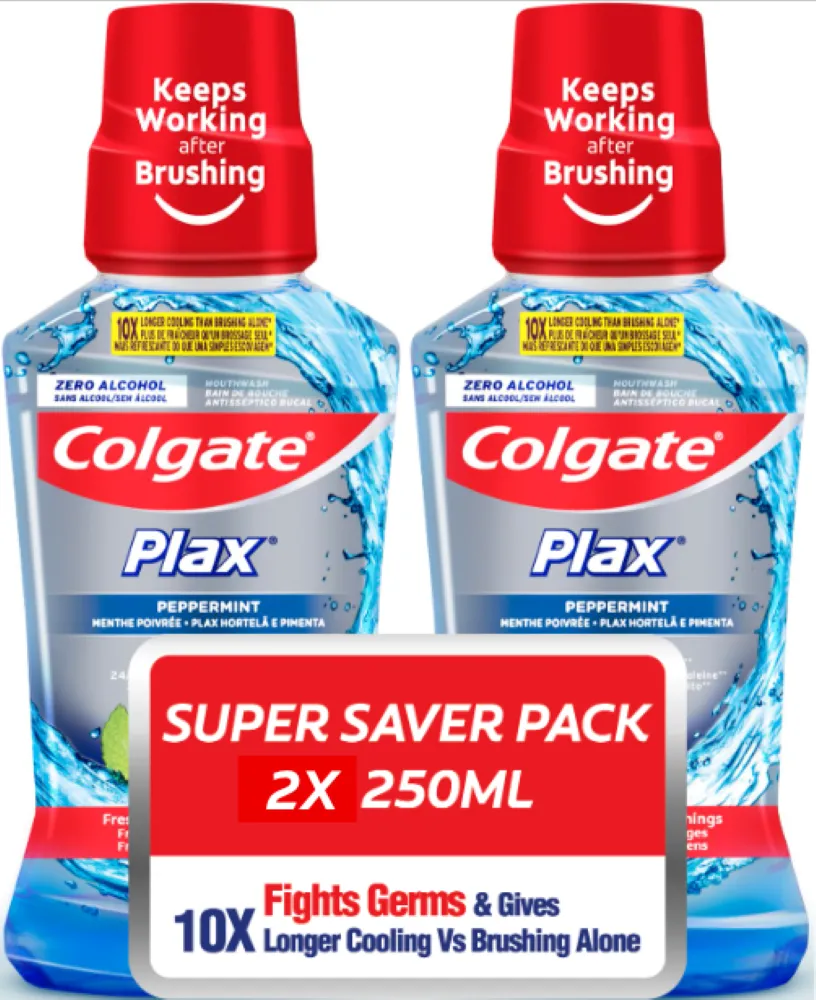 Colgate غسول فم Plax بالنعناع الأزرق