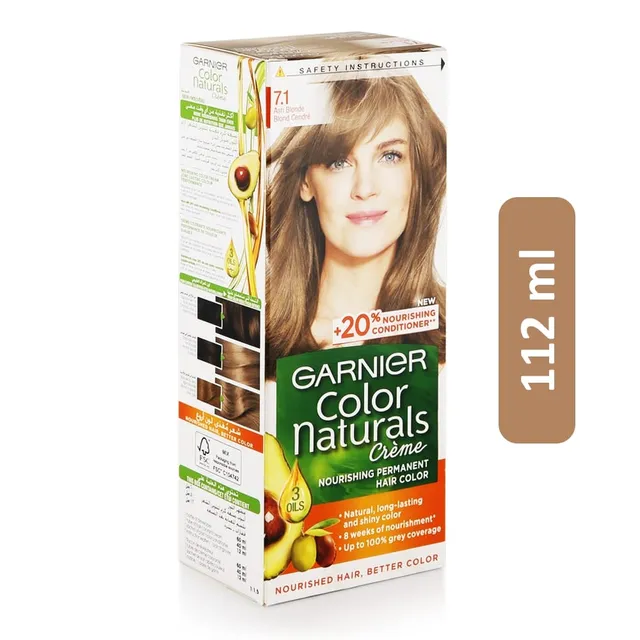 Garnier Naturals Permanent Hair Color - 7.1 Ash Blonde