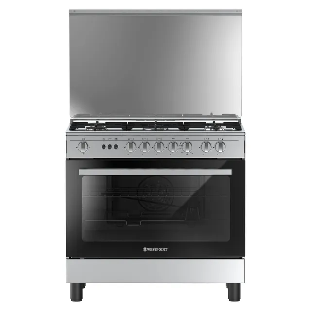 Westpoint 90x60cm 5 Gas Burner Cooker WCE960DTS Stainless Steel
