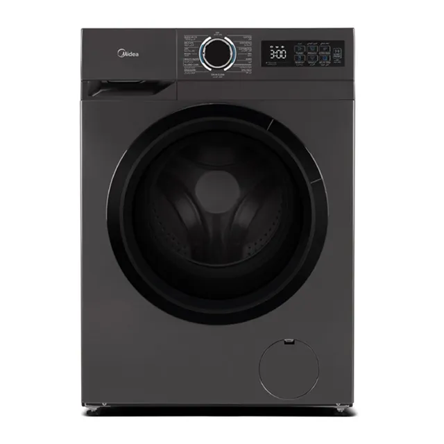 Midea Front Load Washing Machine, 1400 RPM, MF110W80B/T