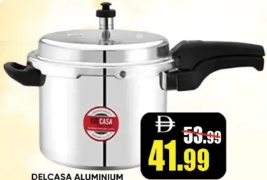 Delcasa Aluminium Pressure Cooker