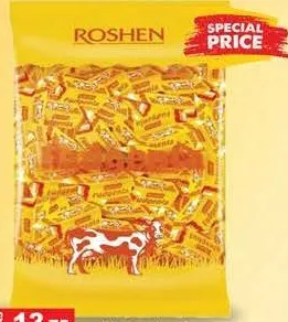 Roshen روشن فودجنتا حلوى بالحليب