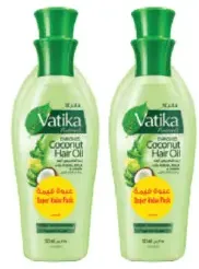 Vatika زيت شعر طبيعي بجوز الهند