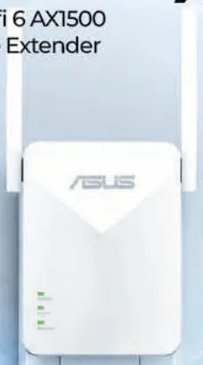 ASUS موسع نطاق ثنائي النطاق Rp-Ax50 Wifi 6 Ax1500