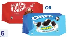 Oreo /Kitkat Mini Ice Cream Sticks