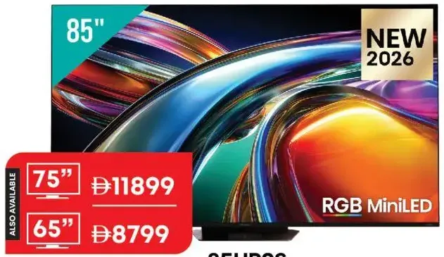 Hisense 85UR9S RGB MiniLED