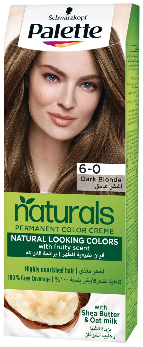 Palette Permenant Color Cream 6-0 Dark Blonde