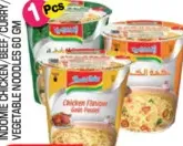 Indomie Noodles Chicken & Beef / Curry Vegetable