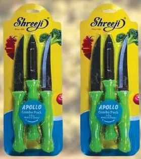 Shreeji Knife And Peeler Set