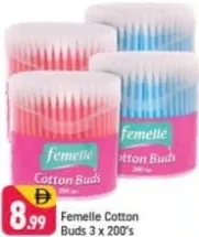 Femelle Cotton Buds