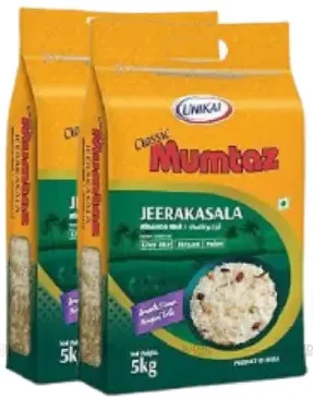 Unikai Mumtaz jeerakasala rice