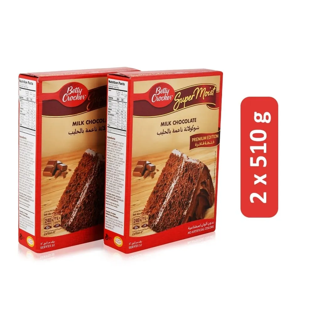 Betty Crocker كيك شوكولاتة بالحليب فائق الترطيب