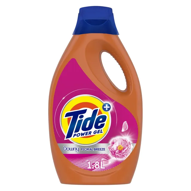 tide Core+ Power Gel Liquid Detergent Downy Floral Breeze