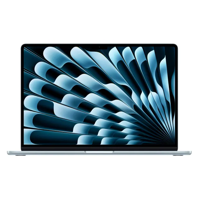 Apple MacBook Air Laptop, M4 Chip, 16GB RAM, 512GB SSD, 15.3-Inch IPS, MacOS, Sky Blue, English/Arabic Keyboard