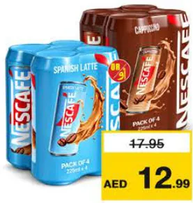 Nescafe جاهز للشرب متنوع