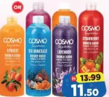 Cosmo Shower Scrub Assorted