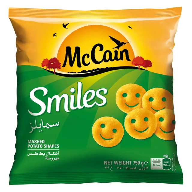 Mccain Smiles Potato Fries