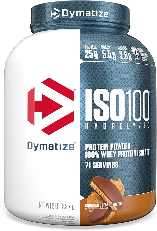 Dymatize ISO 100 - Chocolate Peanut Butter - 5 lbs