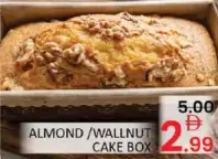 Almond /Wallnut Cake