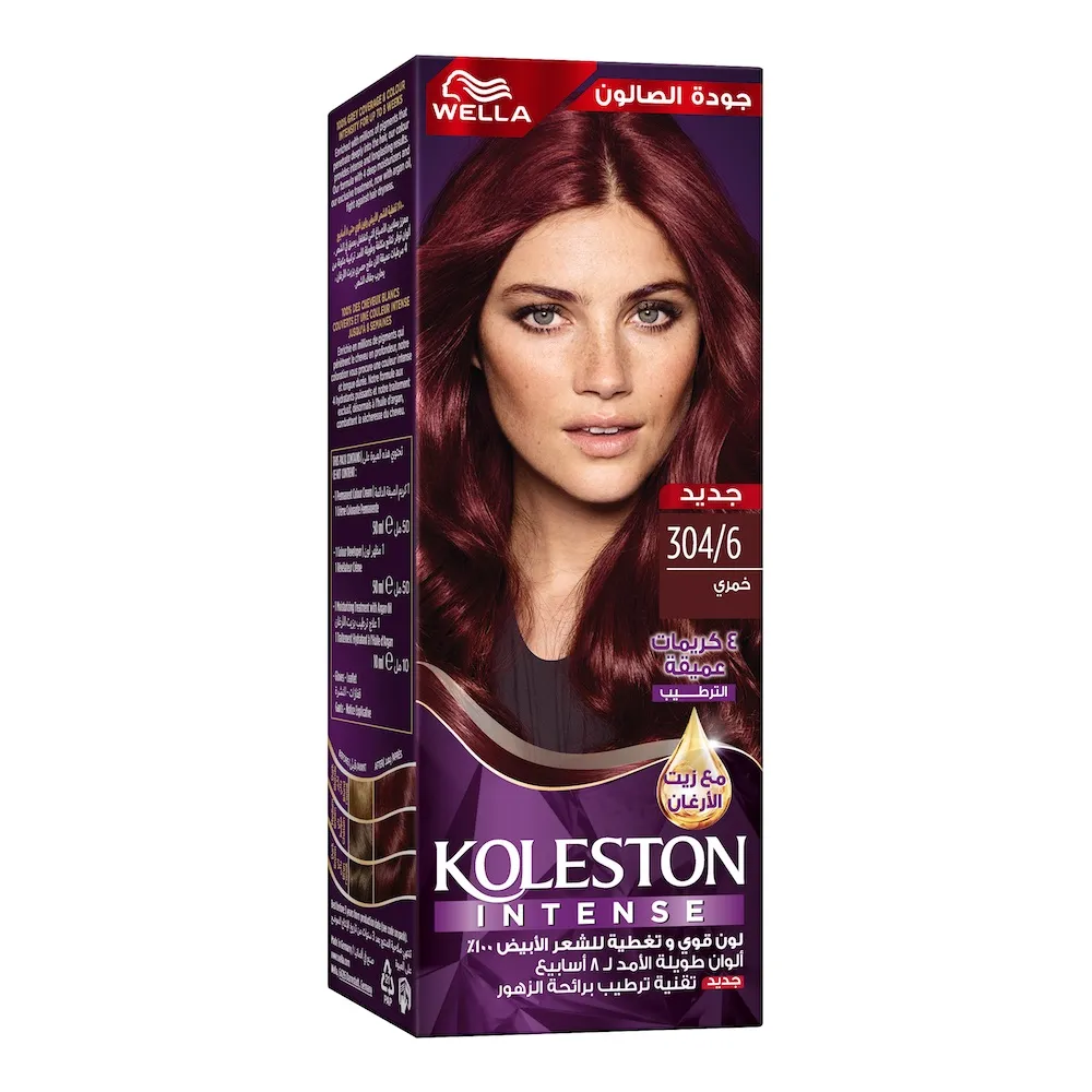 لون شعر مكثف Wella Koleston 304/6 بورغندي