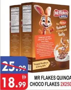 Mr Flakes Quinoa Choco Flakes